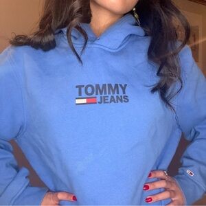 Tommy Jeans Blue Hoodie